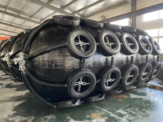 گلگیر لاستیکی باد شونده با گواهی BV ISO 17357 گلگیرهای بادی برای کشتی ها
