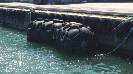 گلگیر بادی لاستیکی طبیعی یوکوهاما دارای گواهینامه Sling Fender Marine BV